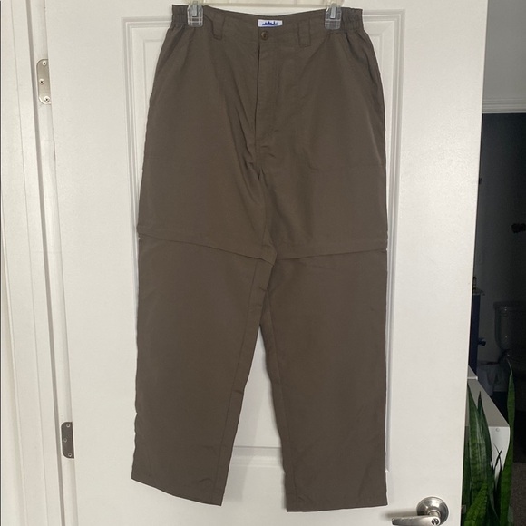 Campmor Womens Hiking Zip Off Pants Brown - medium - Picture 1 of 6